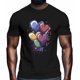 thumbnail image 2 of Mens T Shirts Valentine's Day Colorful Heart Short Sleeve Casual Men's Tee Tops Graphic T-Shirts for Teen Boys/Men, 2 of 8