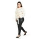 thumbnail image 2 of Blusa con diseño texturizado Roman Fashion / Tallas Extras, 5105 (Blanco) blanco 42, 2 of 6