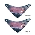 thumbnail image 6 of Goofa Boat Lighthouse Storm Waves Pattern Pet Scarf Bandana - Adjustable and Comfortable,Dog Scarf Bib Kerchief Breedfor Dogs and Cats-, 6 of 8