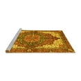 thumbnail image 2 of Ahgly Company Machine Washable Indoor Rectangle Persian Yellow Traditional Area Rugs, 6' x 9', 2 of 4