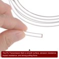thumbnail image 4 of Unique Bargains Polyurethane Round Belts 4mm Dia 3.3ft(1 Meter) Length Smooth Surface PU Urethane Belt Translucent, 4 of 4