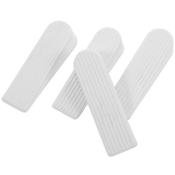MLINS 4pcs Floor Door Stops Rubber Door Stopper Door Wedge Door Stoppers For Bottom Of Door