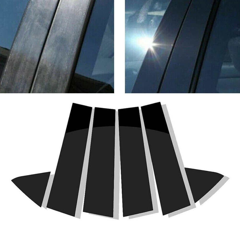 Fule For Dodge Charger 20062010 Glossy Black Door Pillar Post Trims