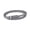 Gray, variant on Women's Braided Skinny Belts Adjustable Belt Loops Faux Leather Basic Braided Autumn Classic D Ring Casual White Silver X-Small-Large