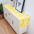 thumbnail image 5 of Table Runner Dresser Scarves 108 Inch Long, Summer Farm Lemons Slice Linen Dining Table Runners Watercolor Yellow Fruit Tabletop Scarf for Wedding Holiday Party Kitchen, 5 of 7