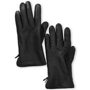 Leather Lace-Up Gloves