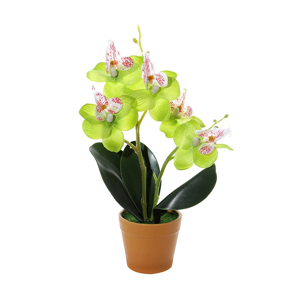 Details about   Artificial Butterfly Orchid Silk  Fake Flowers Home Wedding Party Decor New 