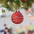 thumbnail image 4 of 12 Pcs Velvet Christmas Ball Ornaments Set, Flocked Shatterproof Xmas Tree Decorations with Glitter for Holiday Home Wedding Party Decor, 4 of 4