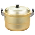 thumbnail image 1 of Aluminum Steamer Cooker Pot Household Stew Pot Large Capacity Soup Pot Kitchen Supply, 1 of 8