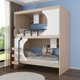 thumbnail image 2 of Litera personal dormitorio cama espacio cabina cama alta y baja estudiante joven apartamento, 2 of 4