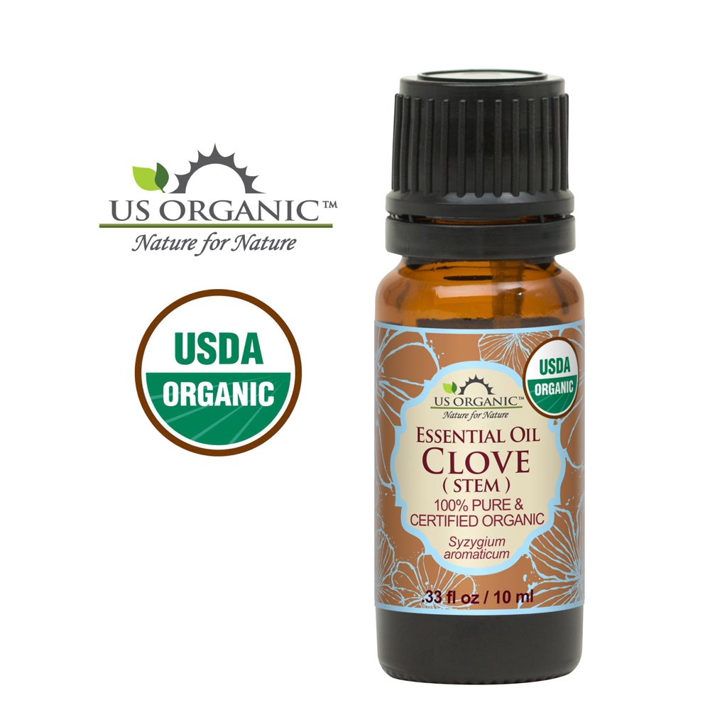 100 Pure Certified USDA Organic Clove Stem Essential Oil Walmart