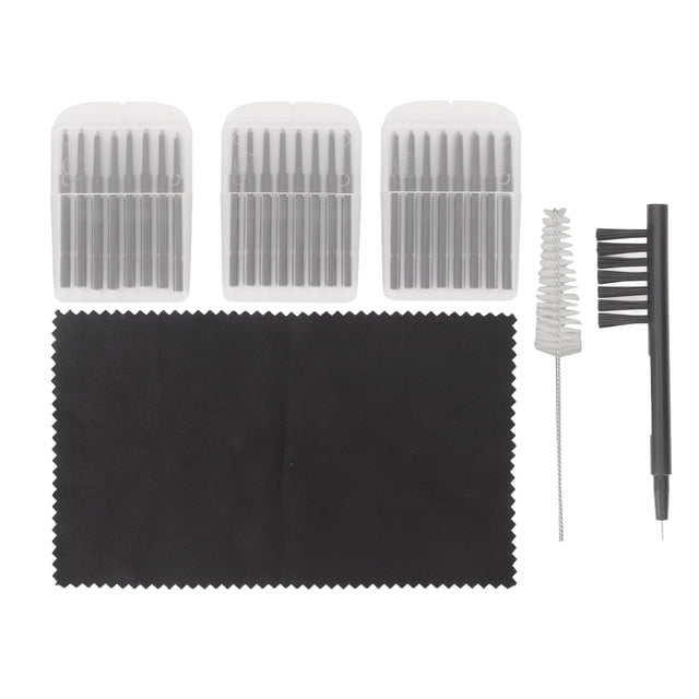 Filter Tool, Tube Brush Guards Filter 7 Holes Brush Cleaner for Headphones