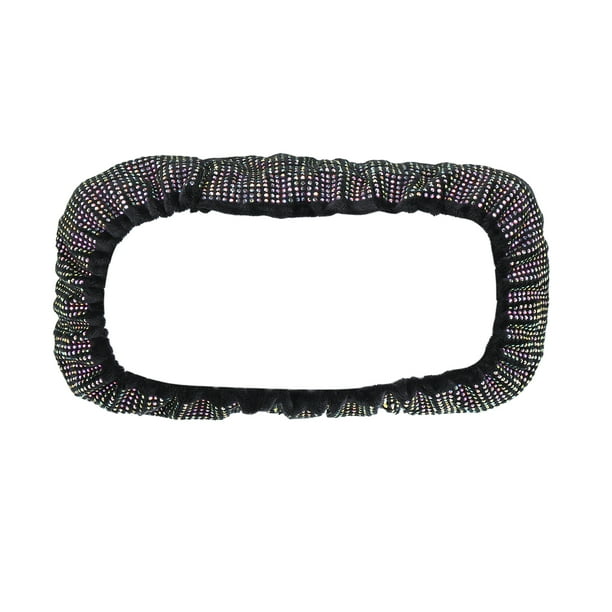 Bling Coche Retrovisor Espejo Decorativo Cubierta Imitación Cristal Multicolor