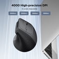 thumbnail image 2 of Mouse ergonómico vertical inalámbrico Bluetooth UGREEN, 2 of 9