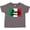 Charcoal Grey, variant on Inktastic Italy Flag Boys or Girls Toddler T-Shirt