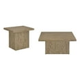 thumbnail image 1 of Coaster Devar 2-piece Square Engineered Wood Cocktail Coffee Table Set in Latte, 1 of 15