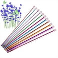 thumbnail image 2 of 11 Pcs/ Set Crochet Hooks Needle Set Assorted Colors Tunisian Afghan Aluminum Knitting Needles Tools Kit, 2 of 6