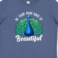 thumbnail image 4 of Inktastic Peacock Girls Baby T-Shirt, 4 of 5
