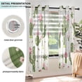 thumbnail image 5 of Cactus and Pink Flowers Blackout Curtains Thermal Insulation 63 inch Grommet for Bedroom Living Room Bathroom Kitchen Windows 2 Pack, 5 of 6