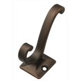 thumbnail image 1 of Hickory Hardware P25024-RB Refined Bronze Double Coat Hook, 1 of 1