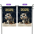 thumbnail image 2 of Happy New Year Doberman Pinscher Welcome 2025 Balloon Firework Party Garden Flag 12x18in Double Sided Doberman Dog Lover Gifts Outdoor Decor - 01014, 2 of 5