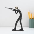 thumbnail image 3 of Decoración De Escritorio De Estatuilla, Estatuilla De Deportista De Resina Elegante Para Gabinete De TV Para Gabinete De Vino, 3 of 7