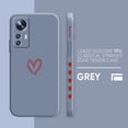 thumbnail image 3 of Case For Xiaomi 13 12 12S 11 11T 10 10S 9 9SE 8 8SE Pro Ultra Lite Colour Simple Liquid Silicone Case Simple Lover Line Art, 3 of 5