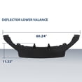 thumbnail image 3 of PIT66 Air Dam Deflector Lower Valance  Black Fit for  Volkswagen Jetta Front 2015-2018, 3 of 11