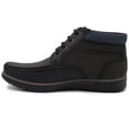 thumbnail image 3 of Aston Marc Mens Hertel 01 Faux Leather Lace Up Chukka Boots, 3 of 6