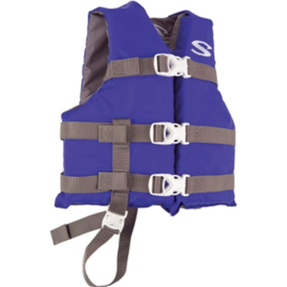 Stearns Classic Child Life Jacket - 30-50lbs - Blue-Grey