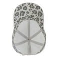 thumbnail image 2 of Infinity Her GABY Women's Perforated Performance Cap-Light Grey/ Snow Leopard, 2 of 4