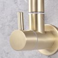 thumbnail image 3 of Pot Filler Faucet Grifo de fregadero de cocina de acero inoxidable, grifo duradero para montaje en pared, cocina y restaurante, 3 of 7