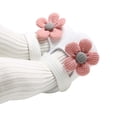thumbnail image 4 of HUANBAI Baby Sandals For Girls Soft Sole Infant Shoes Floral Design Casual Everyday Wear For 0 18 Months Toddler, 4 of 9