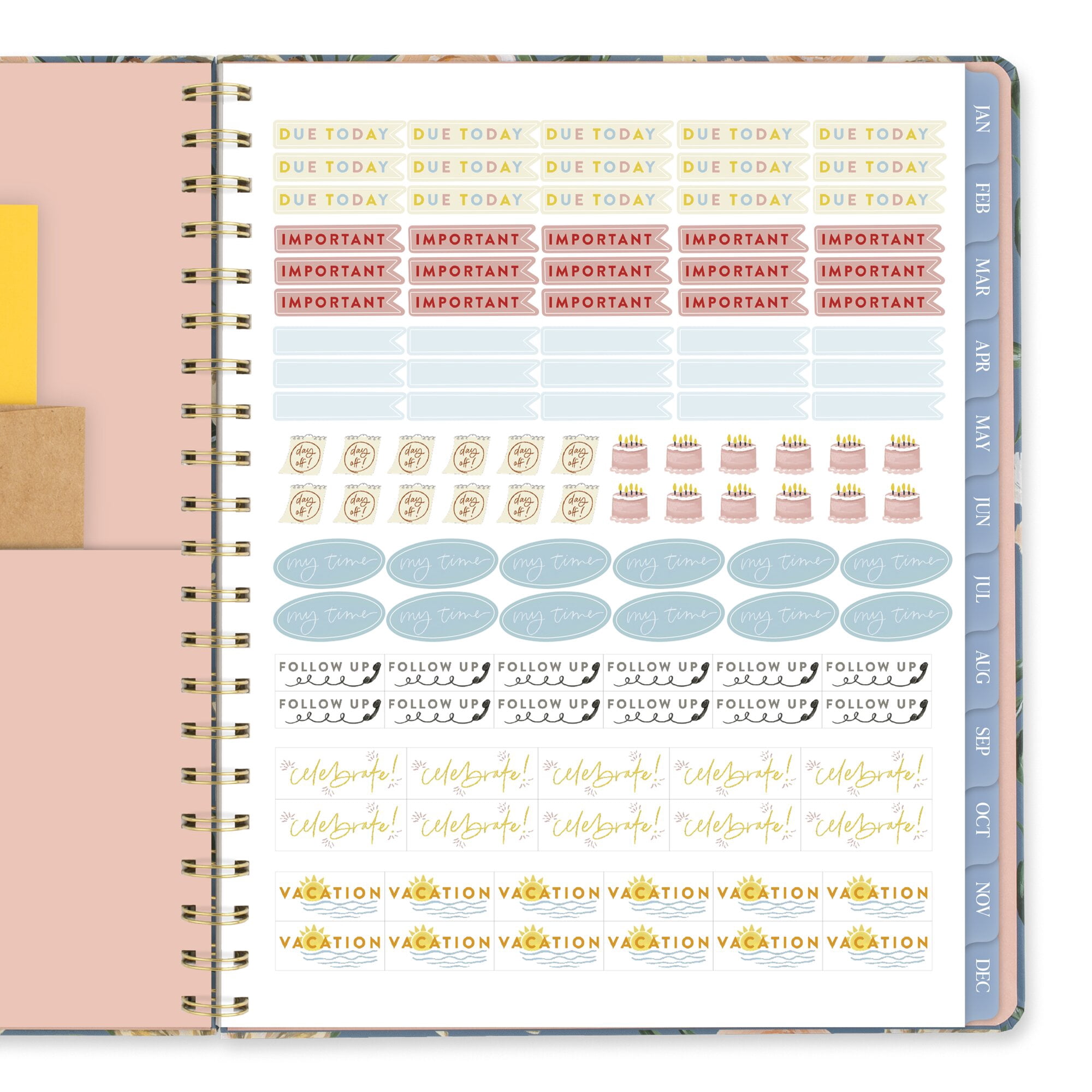 PenPillar for Mead Cambridge 2027 Weekly Monthly Planner Elora Large 8 12 x 11 -