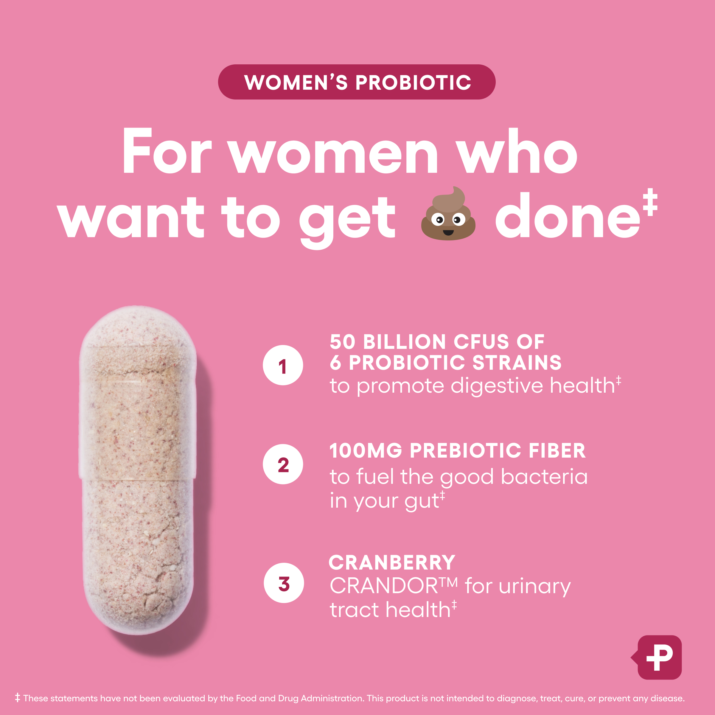 Physicians' Choice Women's Probiotic 50 Billion CFU, 30 Count photo 4