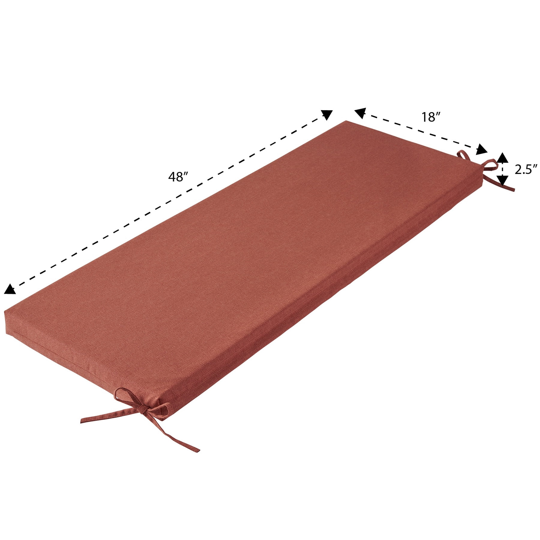 Better Homes & Gardens Outdoor Bench Seat Cushion, 1-Piece