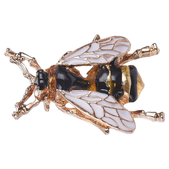 Broche de Abeja de Miel y Elegante Ramillete de aleación de Abeja Brillante para Vestido Chal Sombrero Regalo de Amigos ANGGREK Otros