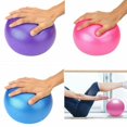 thumbnail image 4 of LUVCLS Pelota de yoga BBASILIYSD de 25 cm, pelota de fitness, gimnasia, pilates, pelota de equilibrio, pelota de yoga, pelota de entrenamiento interior, fitness, yoga, 4 of 7