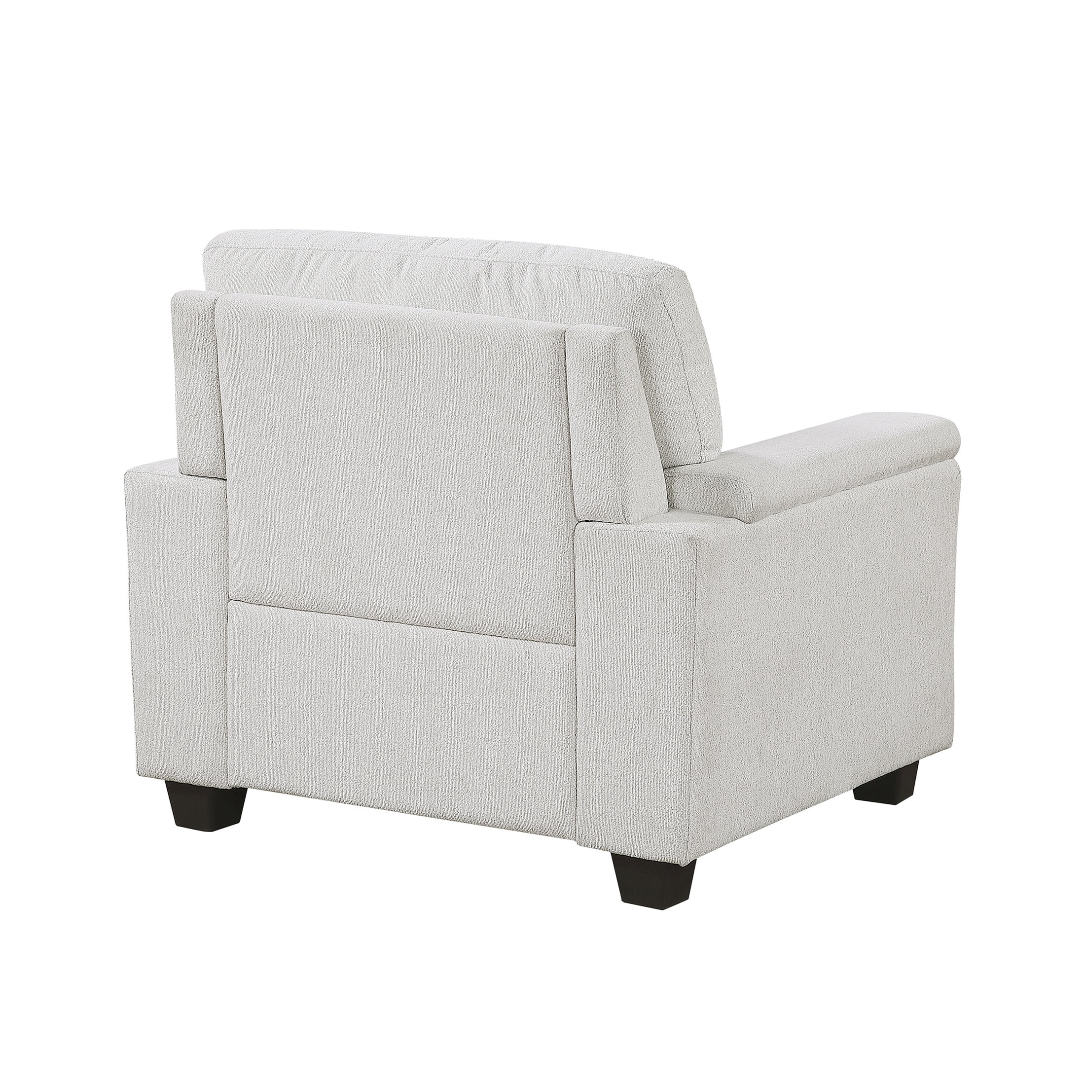 OakvillePark Sylvanora Contemporary Chenille Living Room Chair, Beige