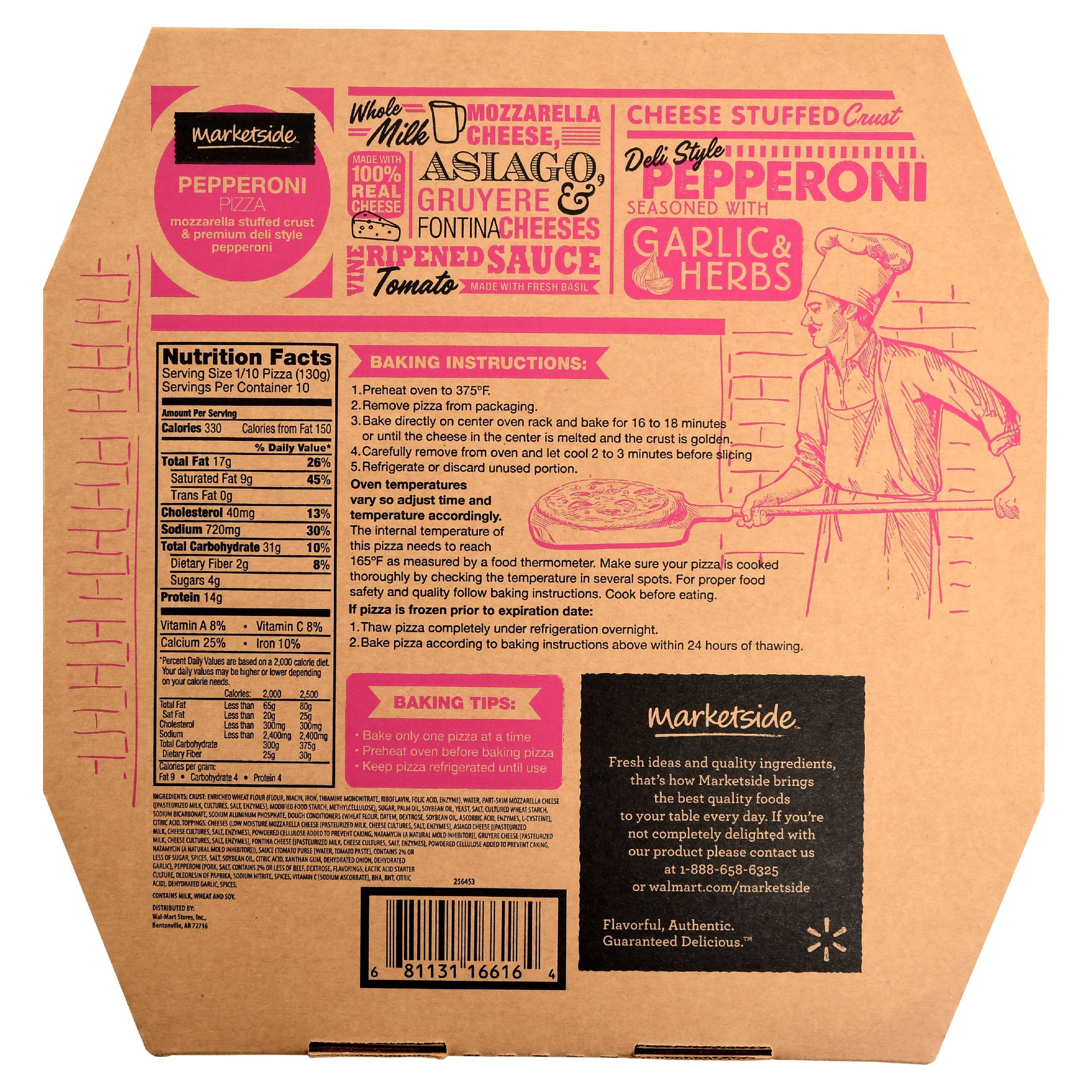 Marketside Pepperoni Pizza Cheese Stuffed Crust Large 46 Oz