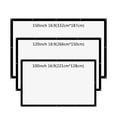 thumbnail image 3 of 100 120 150 Inch 16:9 Projector Screen 3D HD Home Theater Wall Matt White Projection Screen Portable Anticrease Canva ,Sharper and Brighter, 3 of 6