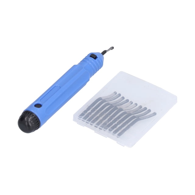 Kit de cuchillas de repuesto para desbarbado manual de aleación, raspador de recorte, removedor de rebabas, cuchillo biselador