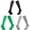 Black 1PCS & Grey 1PCS & Green 1PCS, variant on XEGLSBU 2 Pack Compression Socks Kids 20-30 Mmhg Thigh High Socks Compression Wicking Athletic Crew Socks for Boys and Girls Sports Training (Size M)