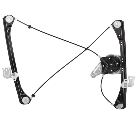 BOXI 740-589 Front Right Passenger Side Manual Window Regulator Without Motor Fit for Oldsmobile Alero for Pontiac Grand Am 1999-2004 Coupe 22697438
