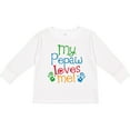 thumbnail image 3 of Inktastic My Pepaw Loves Me Grandchild Boys or Girls Long Sleeve Toddler T-Shirt, 3 of 5