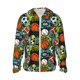 thumbnail image 1 of Fotbe Balls Chaqueta con Protección Solar UPF 50+ para Hombre y Mujer, Camisa con Capucha y Bolsillos-XX-Large, 1 of 7