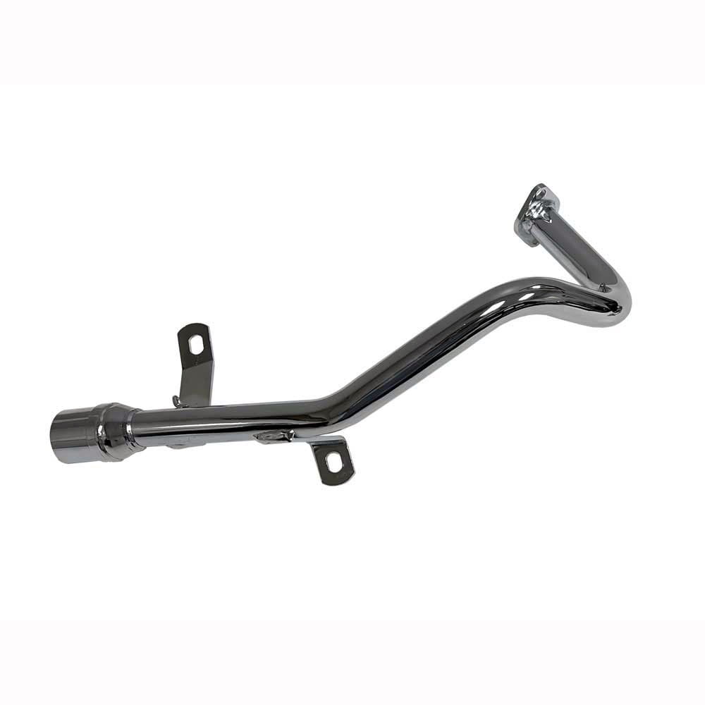 Exhaust System Muffler for GY6 50cc 4 Stroke Scooters (Carbon Fiber Finish)
