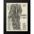 thumbnail image 2 of Unknown 12x14 Black Modern Framed Museum Art Print Titled - Quays of London V, 2 of 5