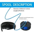 thumbnail image 4 of Replacement Spool & Spool Cap for Bauer 20115E-B 5.5 Amp Weed Eater, 4 of 7