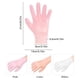 thumbnail image 5 of Minnieouse Guantes hidratantes de Gel para adultos, cubierta de mano para mujeres y hombres, producto hidratante, sombrilla, Spa, guante Protección de la piel, 5 of 6